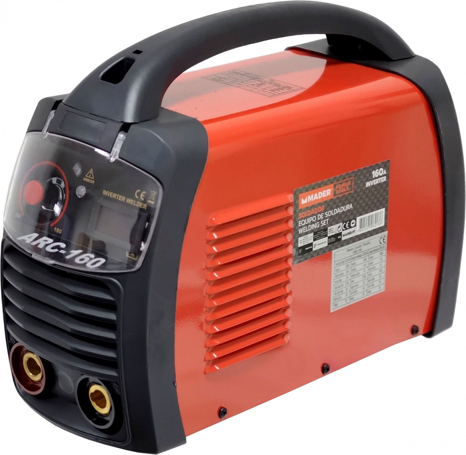 Soldador Inverter, 160A refª 06213 MADER
