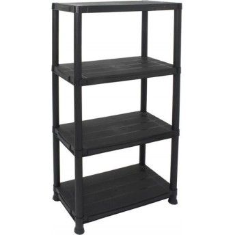 Estante Plstica, 4P, 133x61x30cm ref 06065 MADER