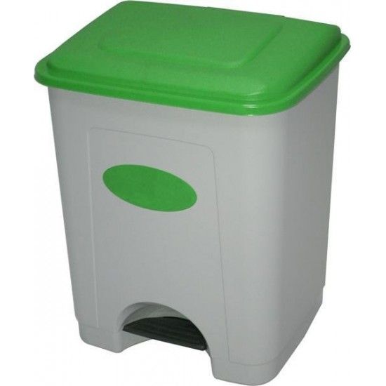 Balde Lixo com Pedal, Verde, 35L ref 06032 MADER