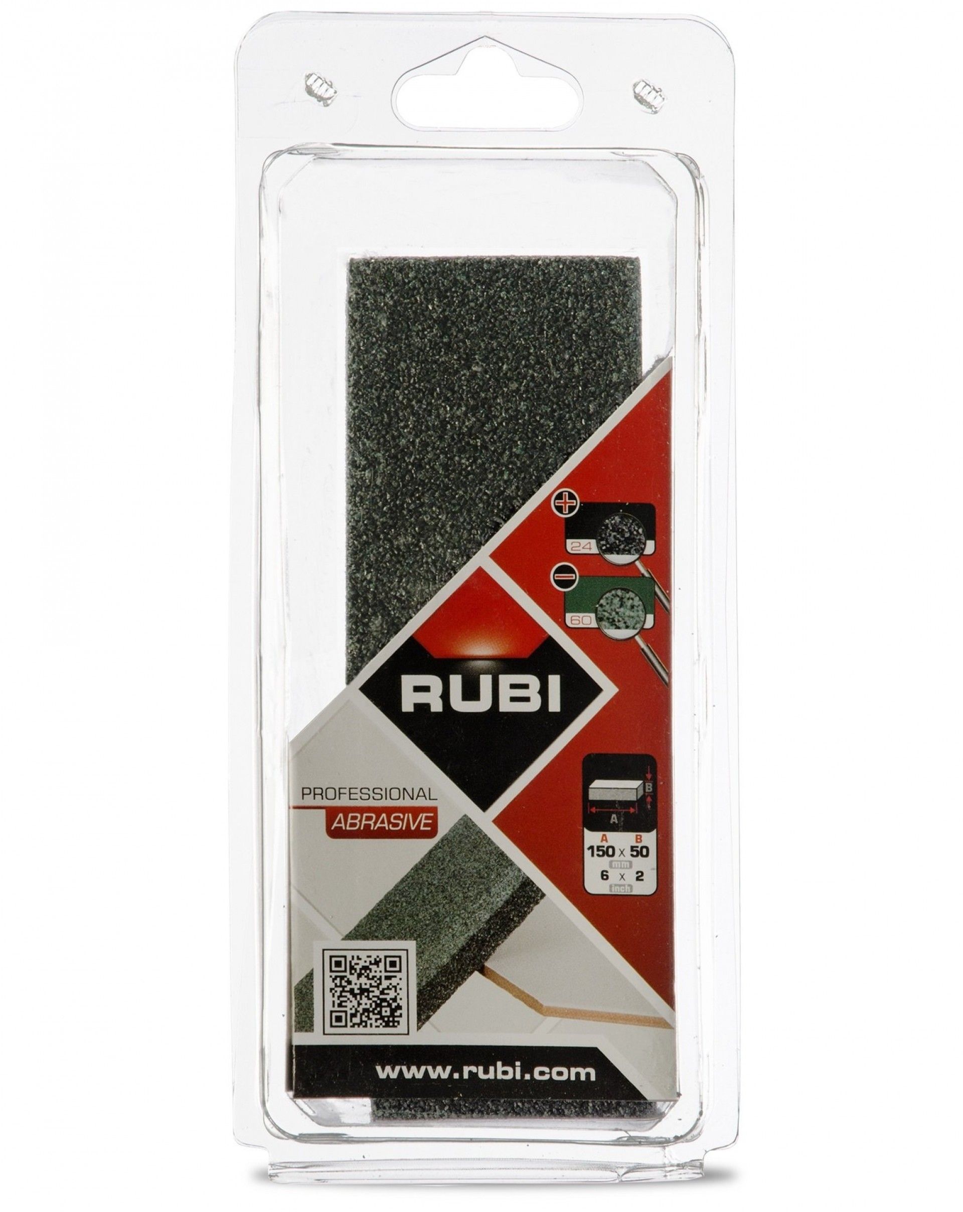 BLOCO ABRASIVO REF 5972 RUBI