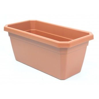 Floreira Retangular com Aba, 600, Terracota ref 05763 MADER