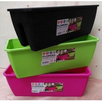 Floreira Retangular Europa, 12.5L ref 05702 MADER