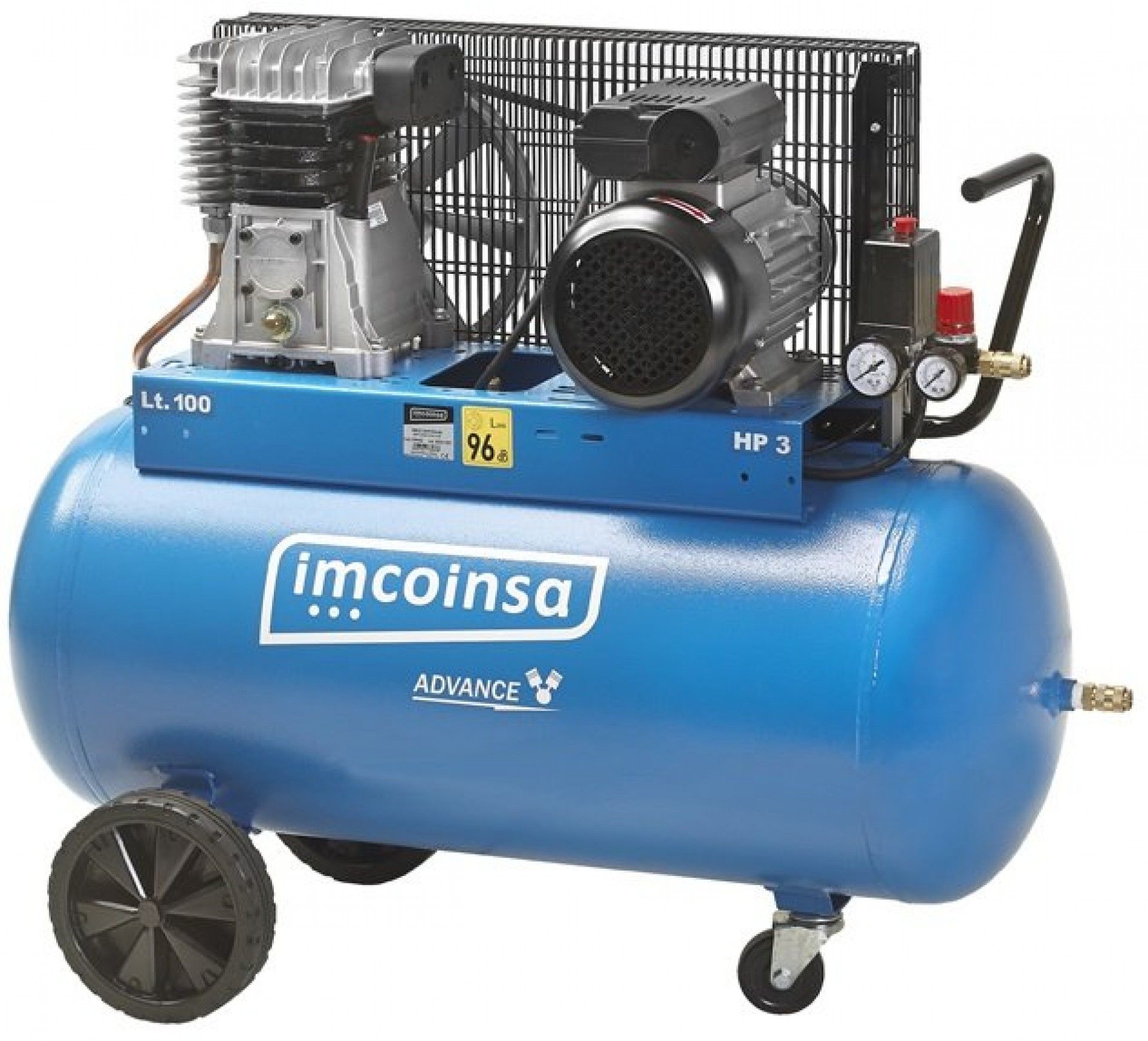 Compressor de Ar , 100L / 3HP 230v Advance refª 04N433 IMCOINSA