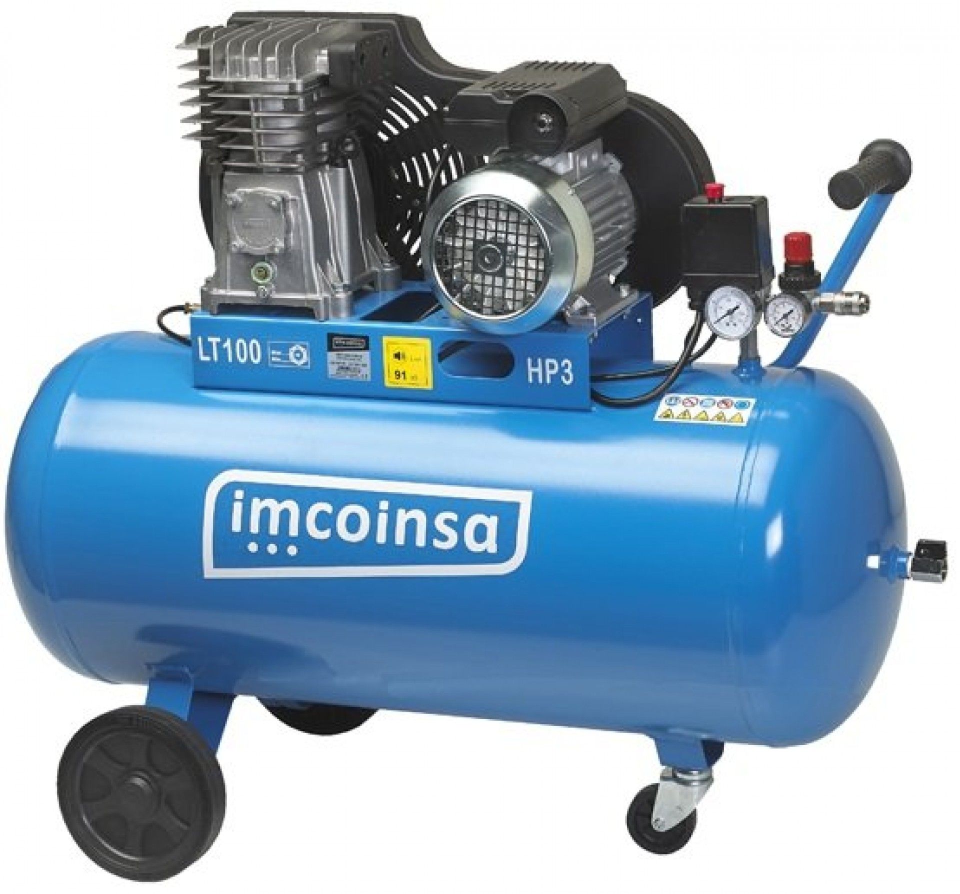 Compressor de Ar 100L / 3HP refª 04P433 IMCOINSA