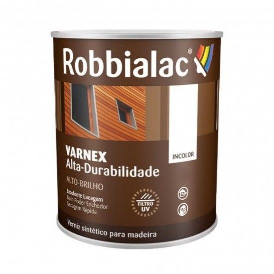VARNEX AQUOSO BRILHANTE INCOLOR 4L ROBBIALAC
