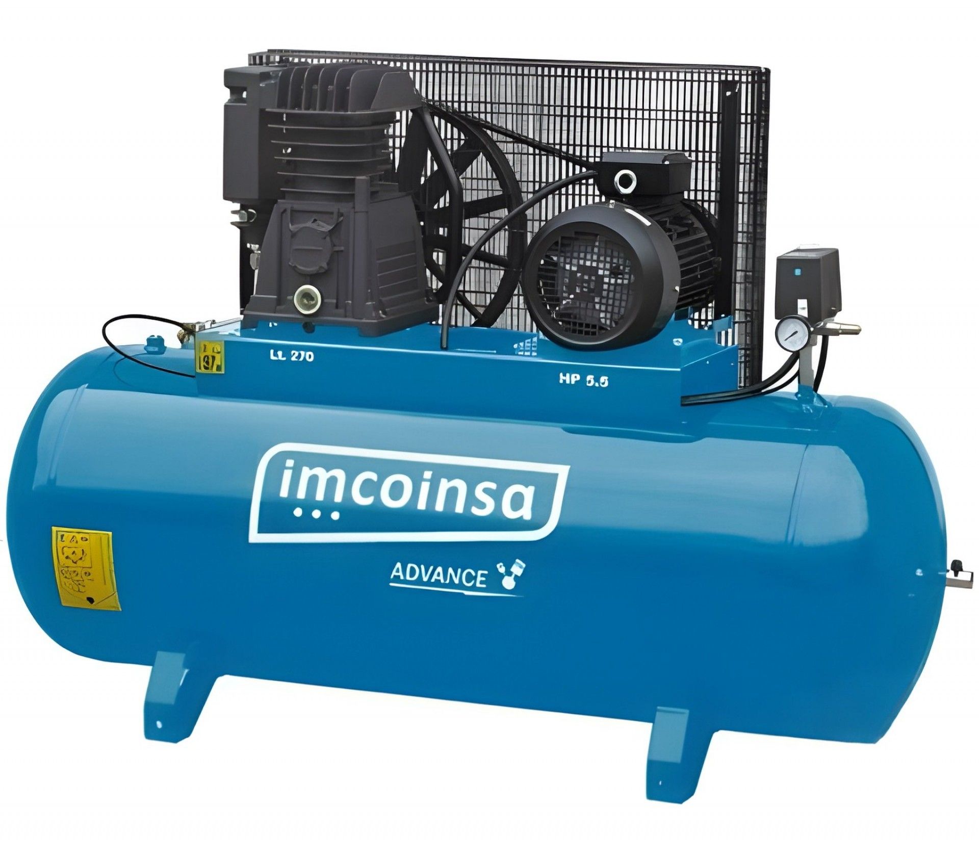 Compressor de Ar , 270L / 5.5HP Advance refª 04A053 IMCOINSA