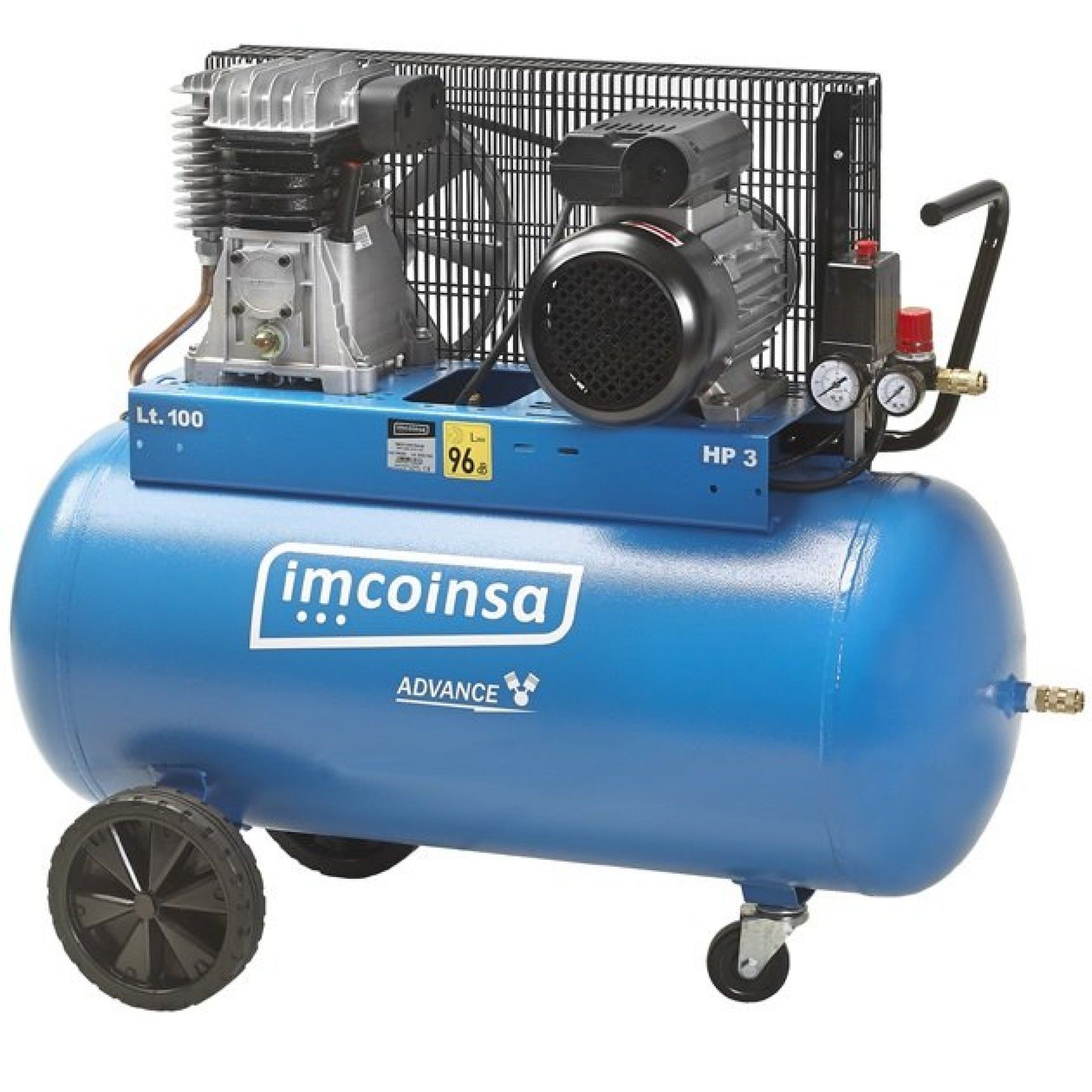 Compressor de Ar , 100L / 3HP 400v Advance refª 04N433T IMCOINSA