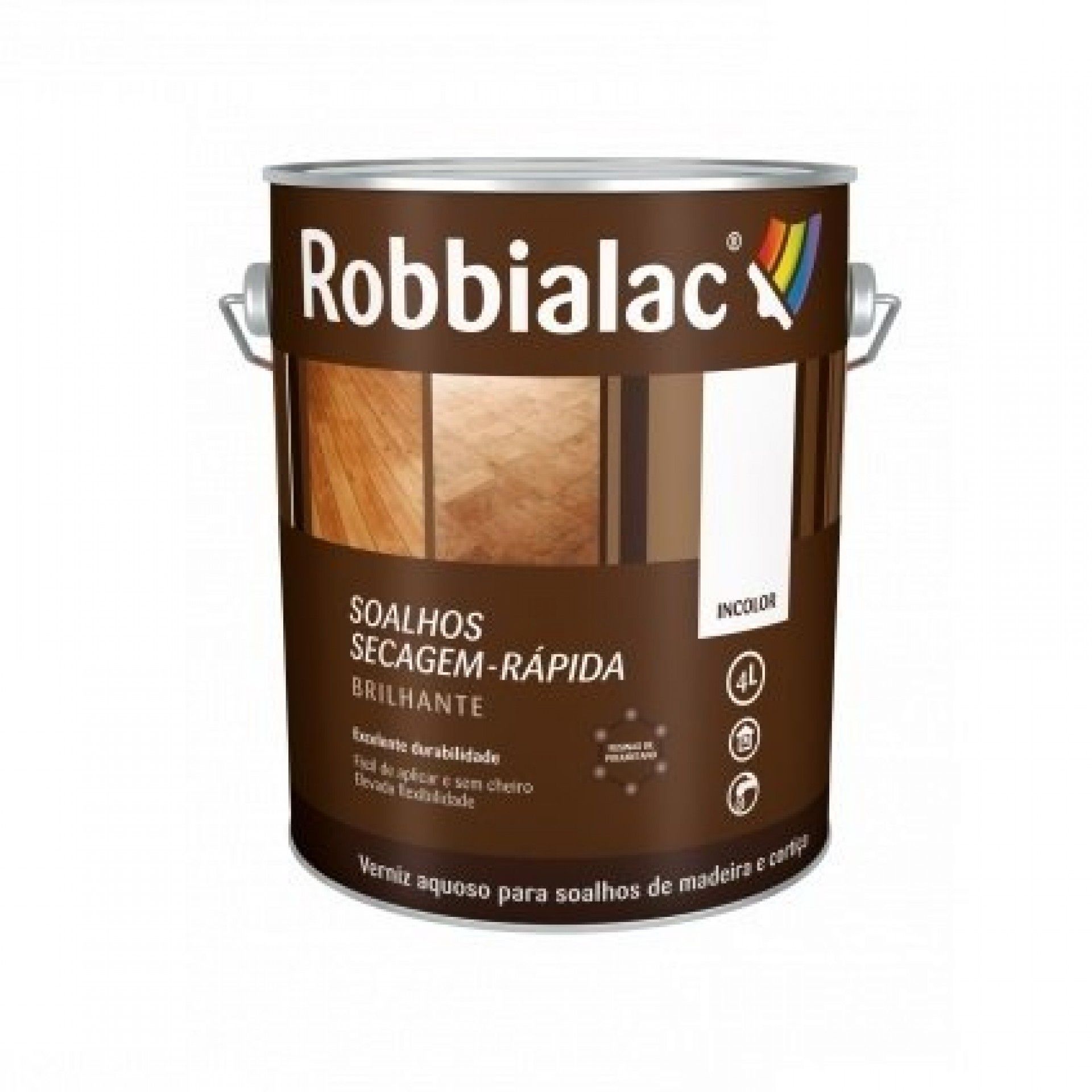 SOALHOS SECAGEM RÁPIDA BRILHANTE 4L ROBBIALAC