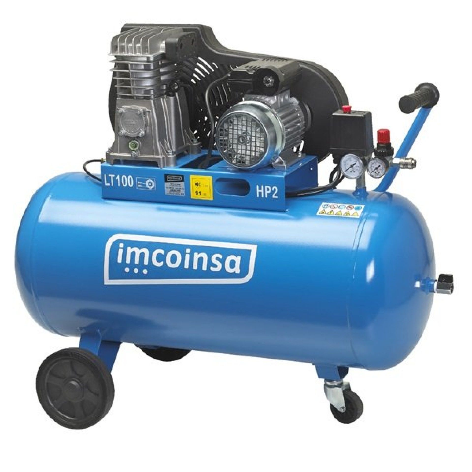 Compressor de Ar 100L / 2HP refª 04P423 IMCOINSA