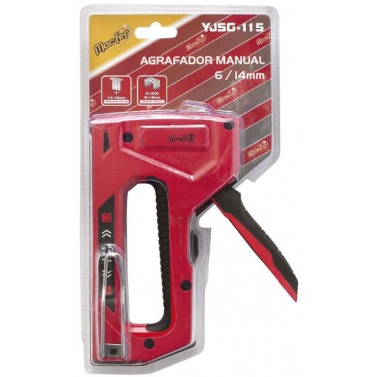 Agrafador manual MacFer YJSG-115 6/14mm ref 049.0006 MACFER