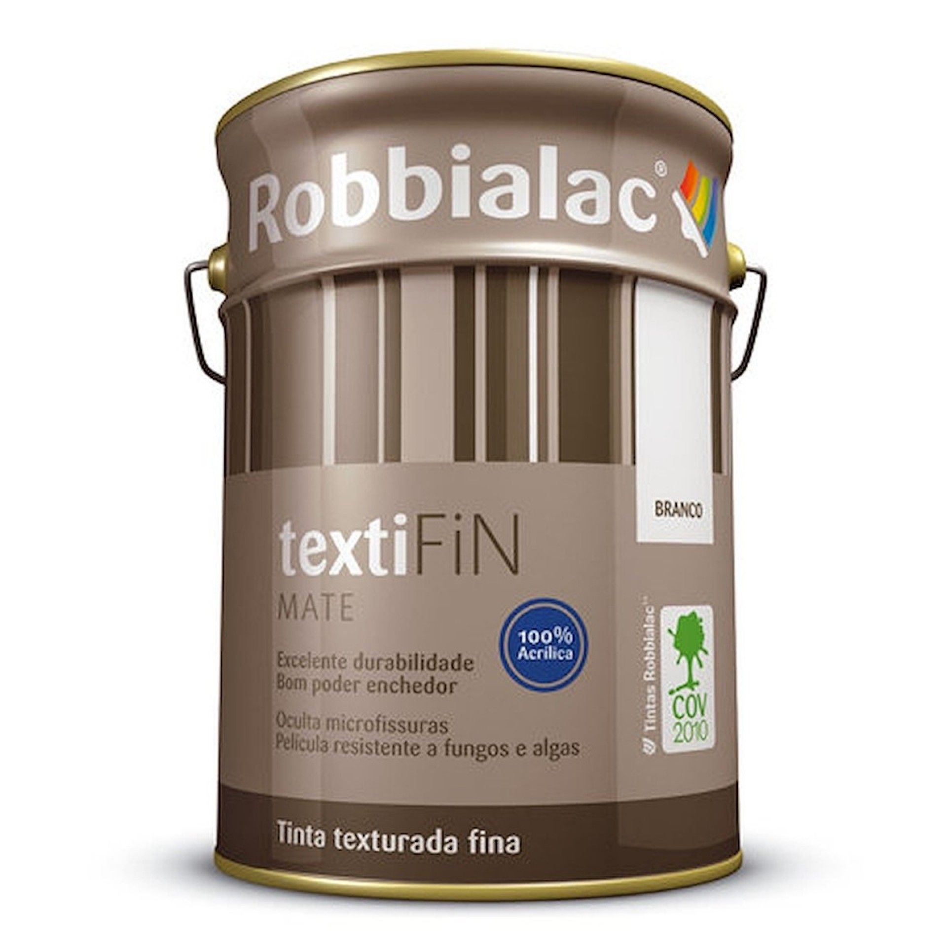 TEXTIFIN TEXTURADA 049 BRANCO 15L ROBBIALAC