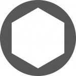 Adaptador sextavado para bits inox magntico AB2100-SS 1/4" 100mm ref 046.0078 MACFER