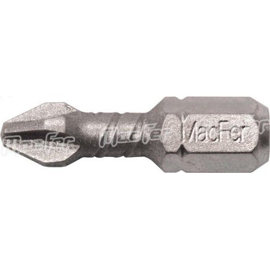 Bit sext. Torsion MacFer BPh-25-DIAM 1/4" Ph2 25mm  ref 046.0047 MACFER