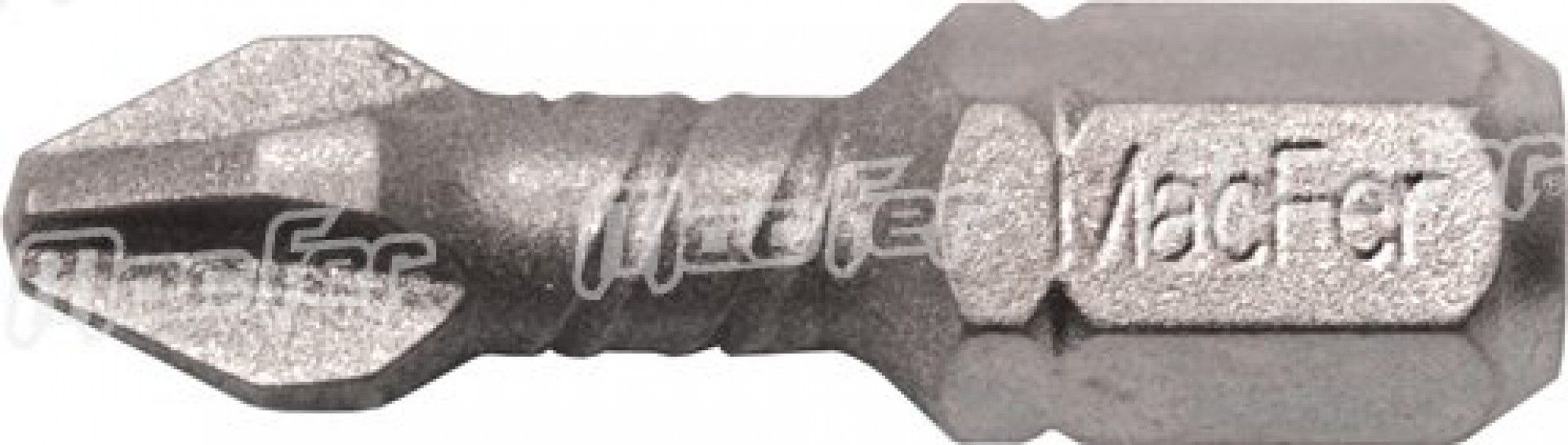 Bit sext. Torsion MacFer BPh-25-DIAM 1/4" Ph2 25mm refª 046.0047 MACFER