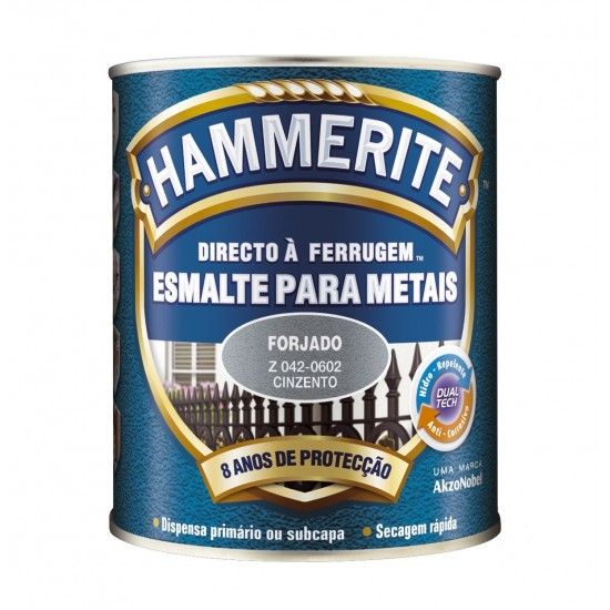 Hammerite cinza forjado 0.75L ref 042-0602