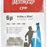 Cobertura plstica 4x5m fina ref 040.0086