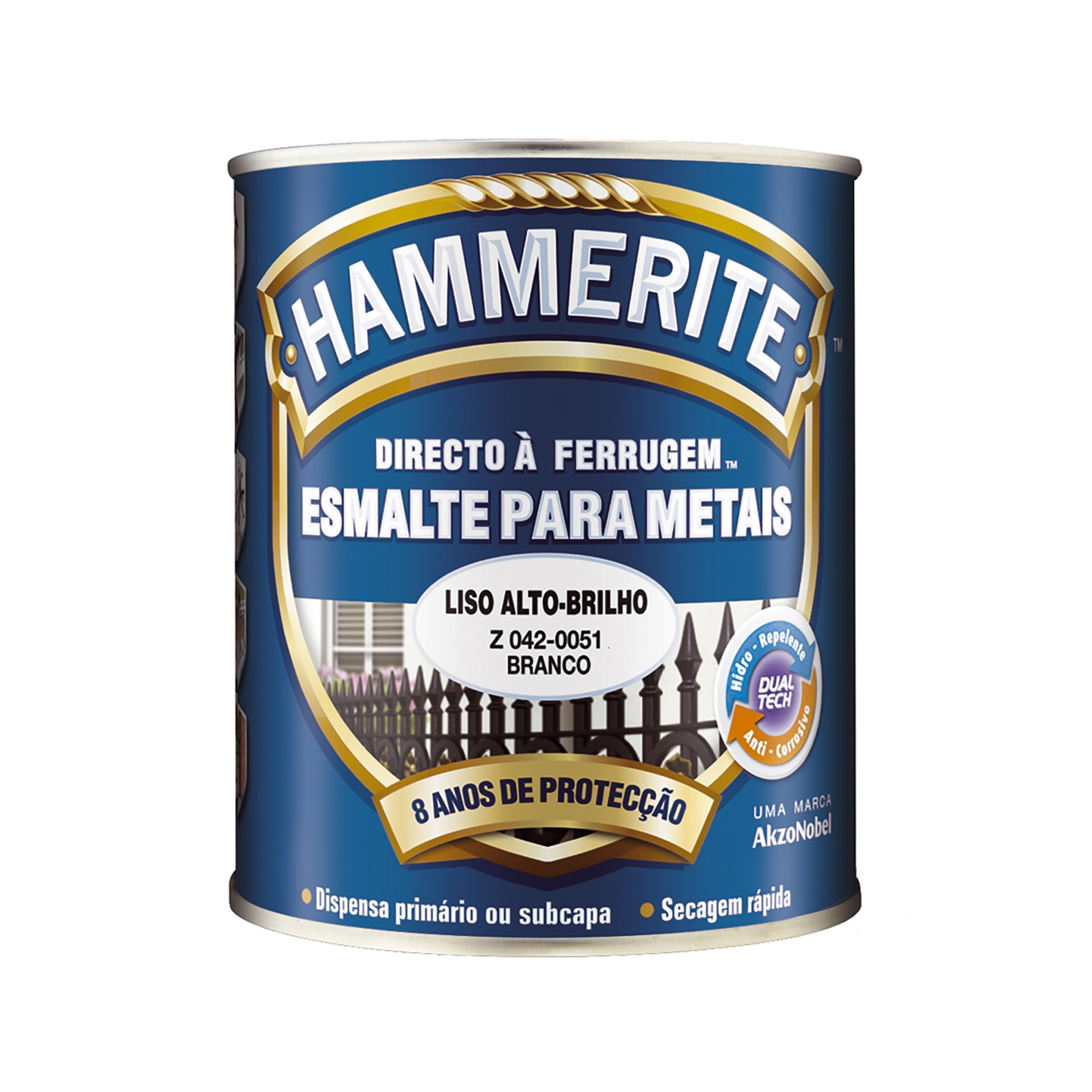 HAMMERITE BRANCO BRILHANTE 5L 042-0051