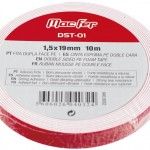 Fita dupla face PE DST-01 1,5x19mm   2m ref 040.0031 MACFER
