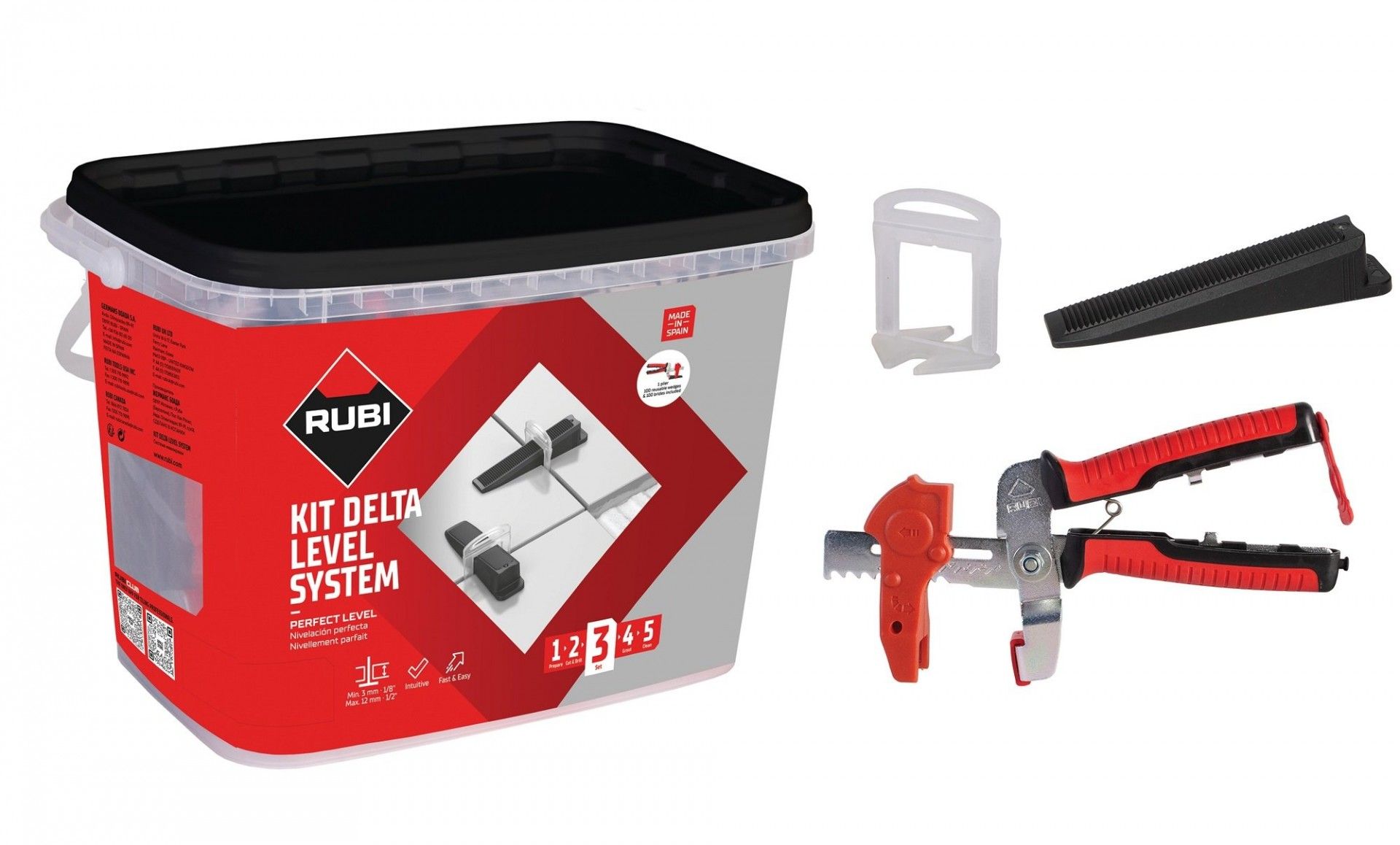 KIT DELTA LEVEL SYSTEM 1MM V4 refª03956 RUBI