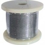 Cabo ao inox AISI316  WRSS 7x7   1,0mm 100m ref 035.0058 MACFER