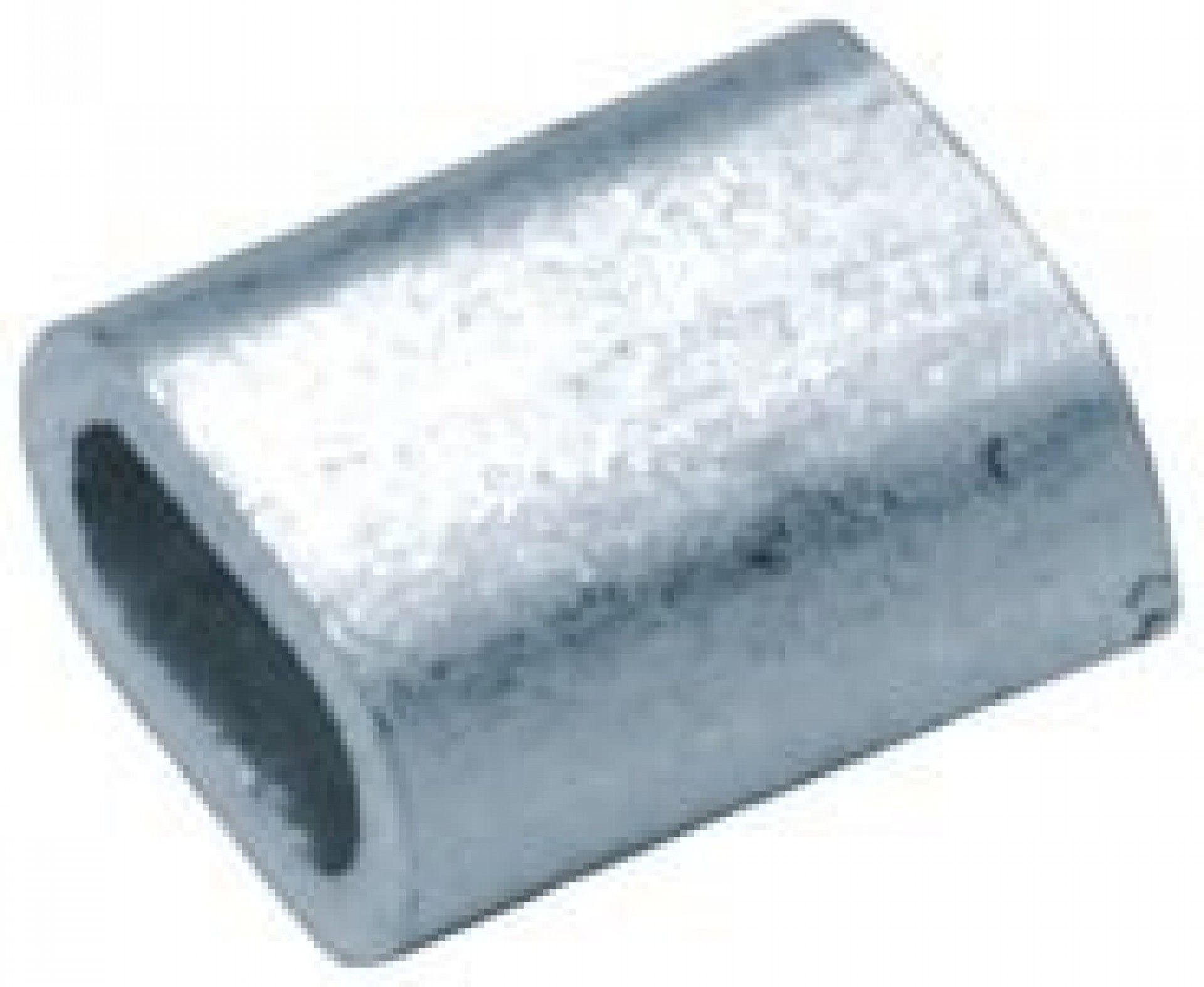 Clip terminal alumínio MS0315 2,0mm 200pç refª 035.0046 MACFER