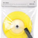 Prato p/ esponja polimento c/ velcro MacFer PEP-01 M14 160mm ref 033.0065 MACFER