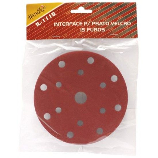 Interface p/ prato velcro 15 furos MacFer IL-1115 150mm ref 033.0041 MACFER