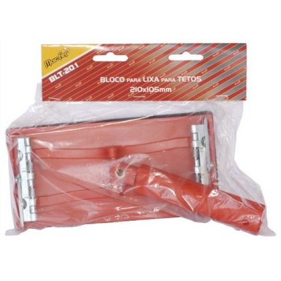 Bloco p/ lixa p/ tetos BLT-201 210x105mm refª 033.0027 MACFER Bloco p/ lixa p/ tetos BLT-201 210x105mm refª 033.0027 MACFER
