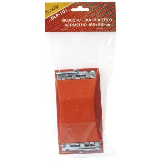 Bloco p/ lixa pl�s.  BLB-10 163x  85mm ref� 033.0023 MACFER