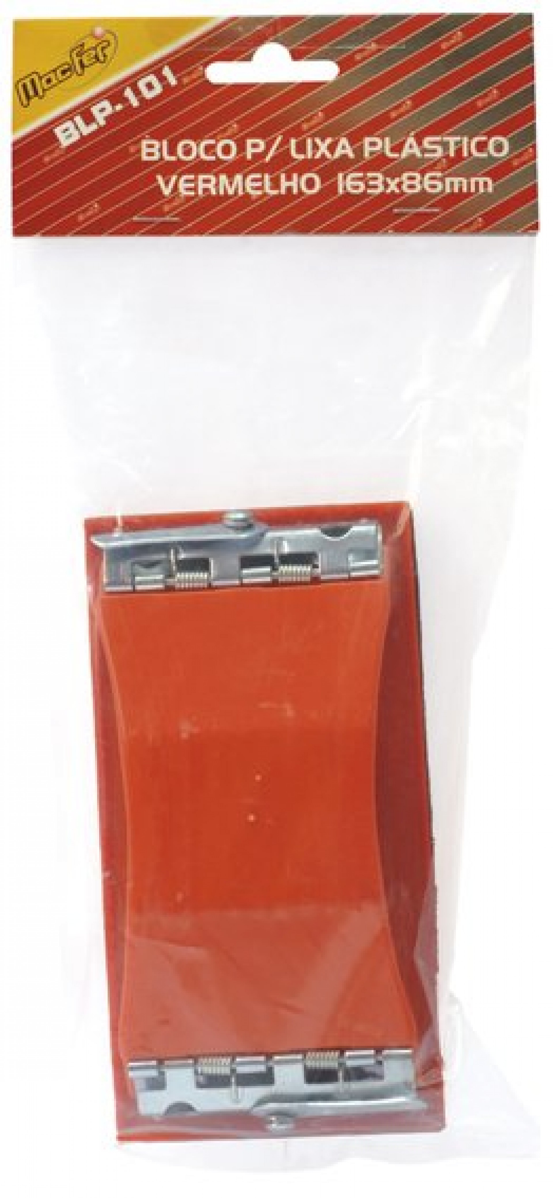 Bloco p/ lixa plás. BLB-10 210x105mm refª 033.0024 MACFER