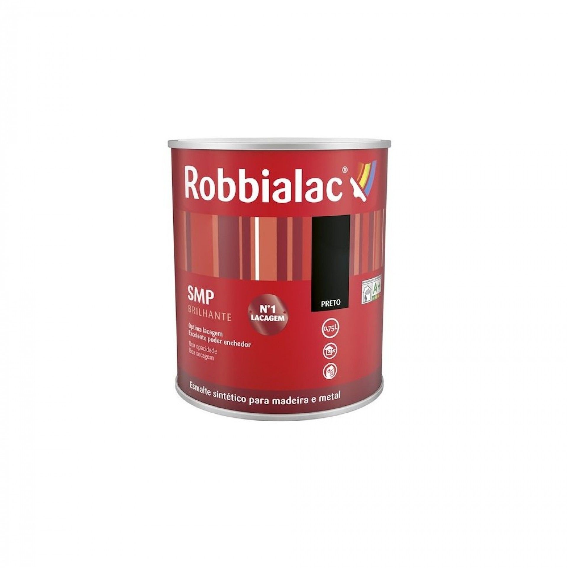 SMP SINTÉTICO BRILHANTE PRETO 4L (032-0069) ROBBIALAC