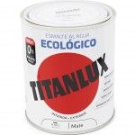 Esmalte ecológico à base de água mate branco 750ml refª 02T056634 TITAN Esmalte ecológico à base de água mate branco 750ml refª 02T056634 TITAN