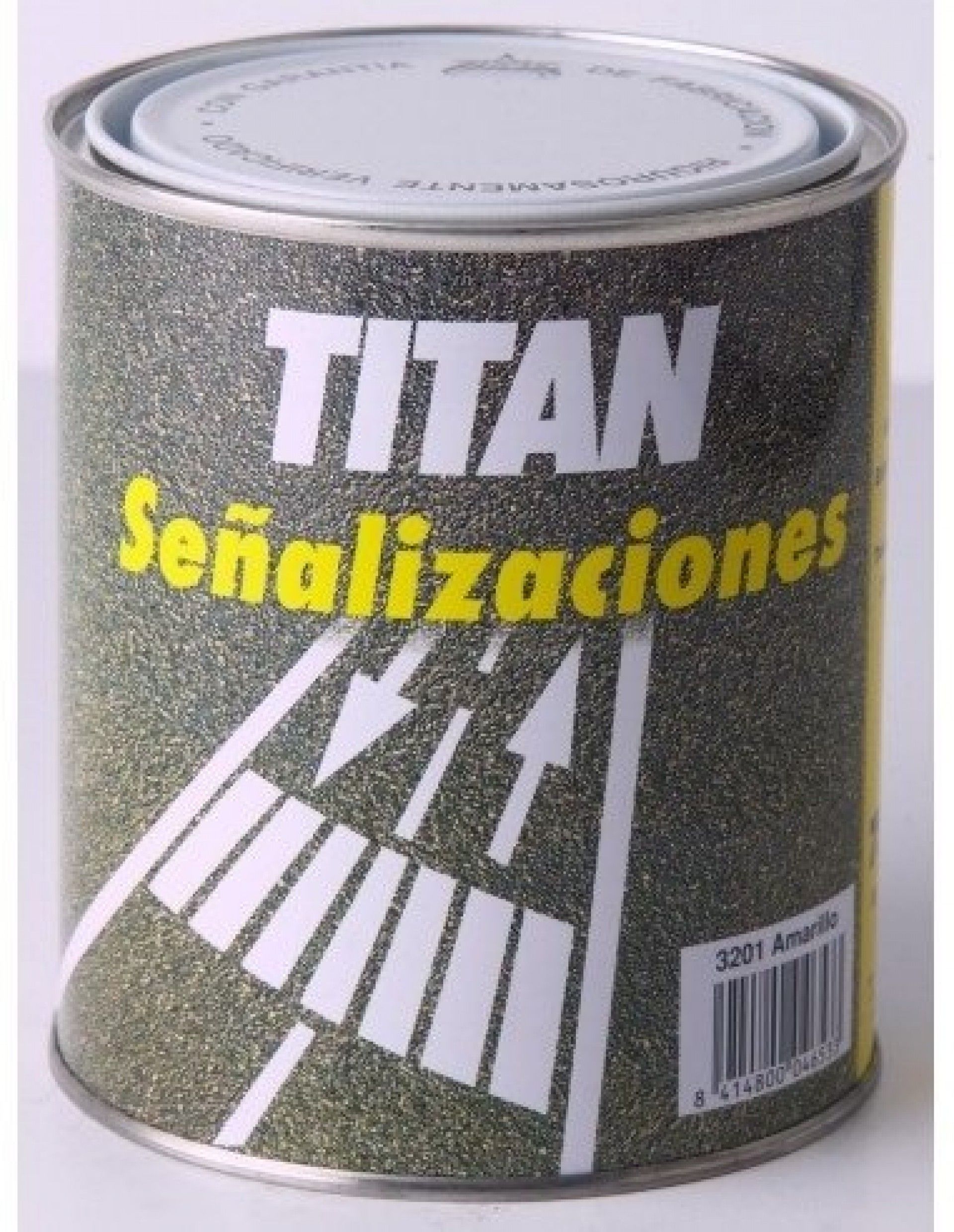 Tinta sinalização 0.75l amarelo refª 02A320134 Titan