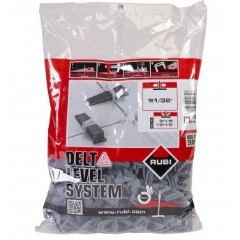 Abraadeira DELTA LEVEL SYSTEM 1 mm / 3-12 mm. (C-400 UNI) ref 02839 RUBI