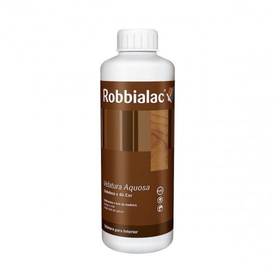 Velatura aquosa 0.75L preto ref 028-0005_5L Robbialac