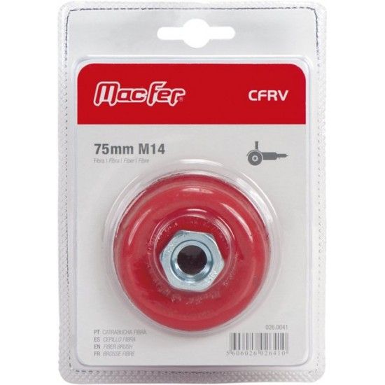 Catrab. fibra c/ rosca t/ vaso CFRV M14 75mm refª 026.0041 MACFER Catrab. fibra c/ rosca t/ vaso CFRV M14 75mm refª 026.0041 MACFER