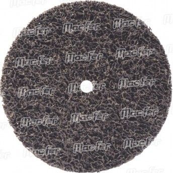 Escova abrasiva cir.  EAbC-BK 150mm preta ref 025.0065 MACFER
