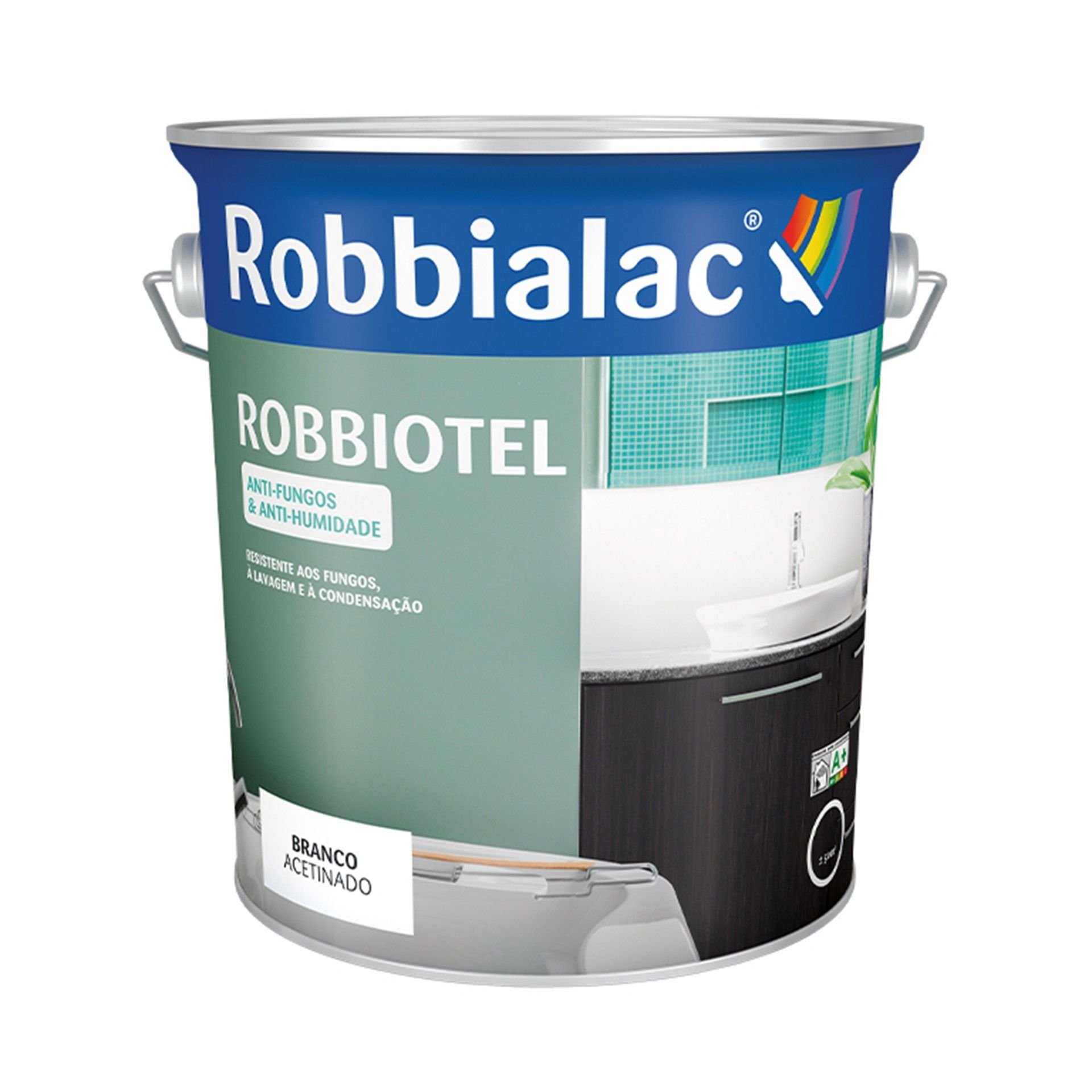 ROBBIOTEL BRANCO ACETINADO 0,75L 025-0001 ROBBIALAC