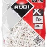 Cruzetas 2mm (300uni) ref 02125 RUBI