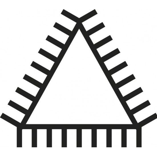 Lima p/ serras triangular c/ cabo MacFer LS-04R regular 5" refª 021.0027 MACFER Lima p/ serras triangular c/ cabo MacFer LS-04R regular 5" refª 021.0027 MACFER