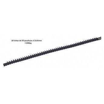 Cinta parafusos para painis de Gesso PH2 3.5x35mm 1000p ref 020321350352