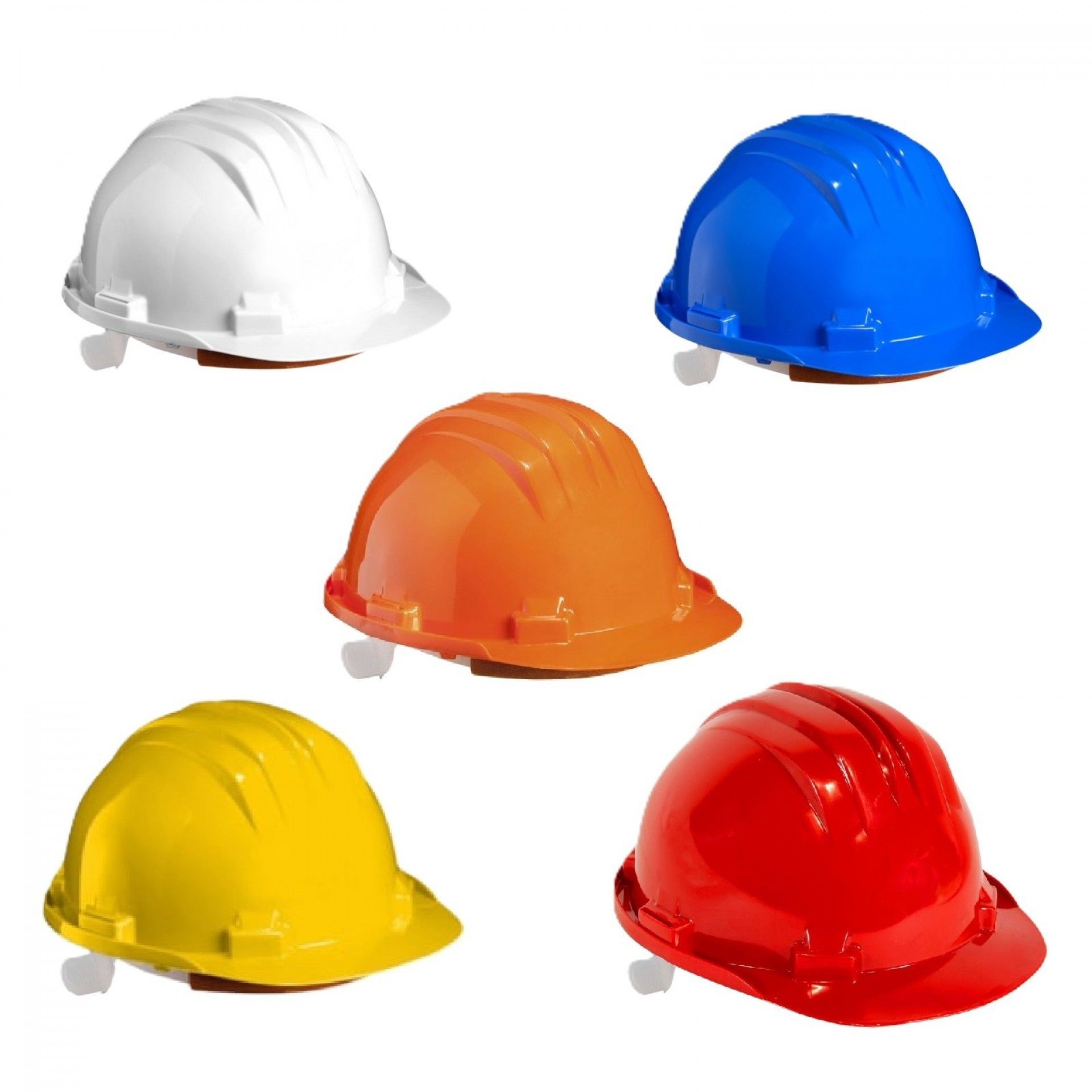 CAPACETE POLIETILENO EN397 C/ BANDA 5-RS 0201003