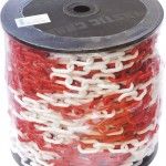 Corrente plstico CPYBK  8mm amarela/ preta (25m) ref 020.0074 MACFER