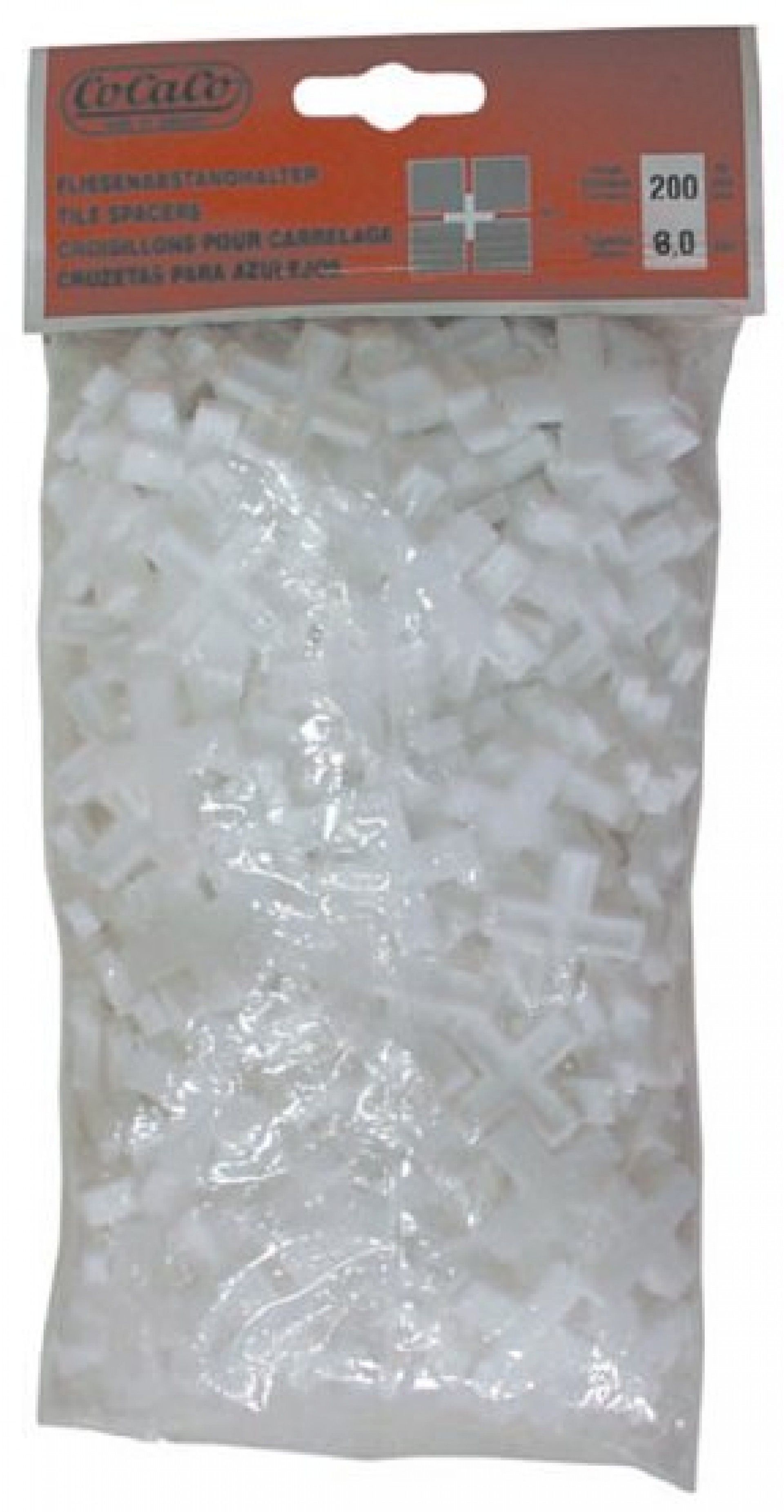 Cruzetas p/ azulejo Athlet P02208 8,0x28mm refª 020.0107 MACFER