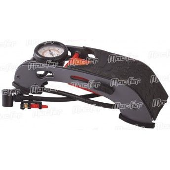 Bomba pedal 1 mbolo c/ manmetro MacFer SF8702H ref 019.0021 MACFER