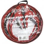 Cabos p/ baterias MacFer GW-EU125A 350A 25mm2 3,5m ref� 019.0091 MACFER
