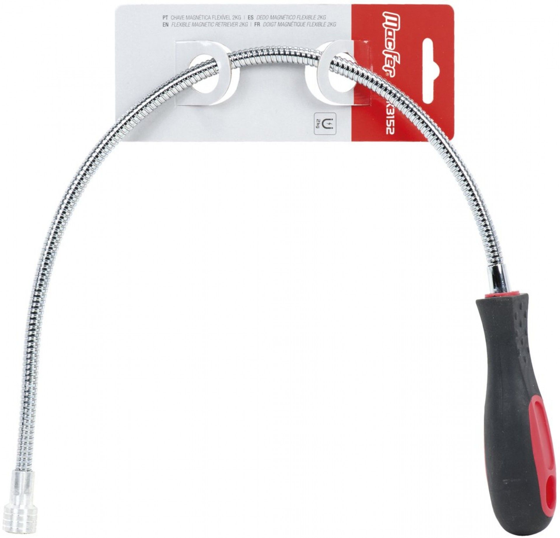 Ch. magnética flexível SK3152 (força 2kgs) refª 019.0018 MACFER