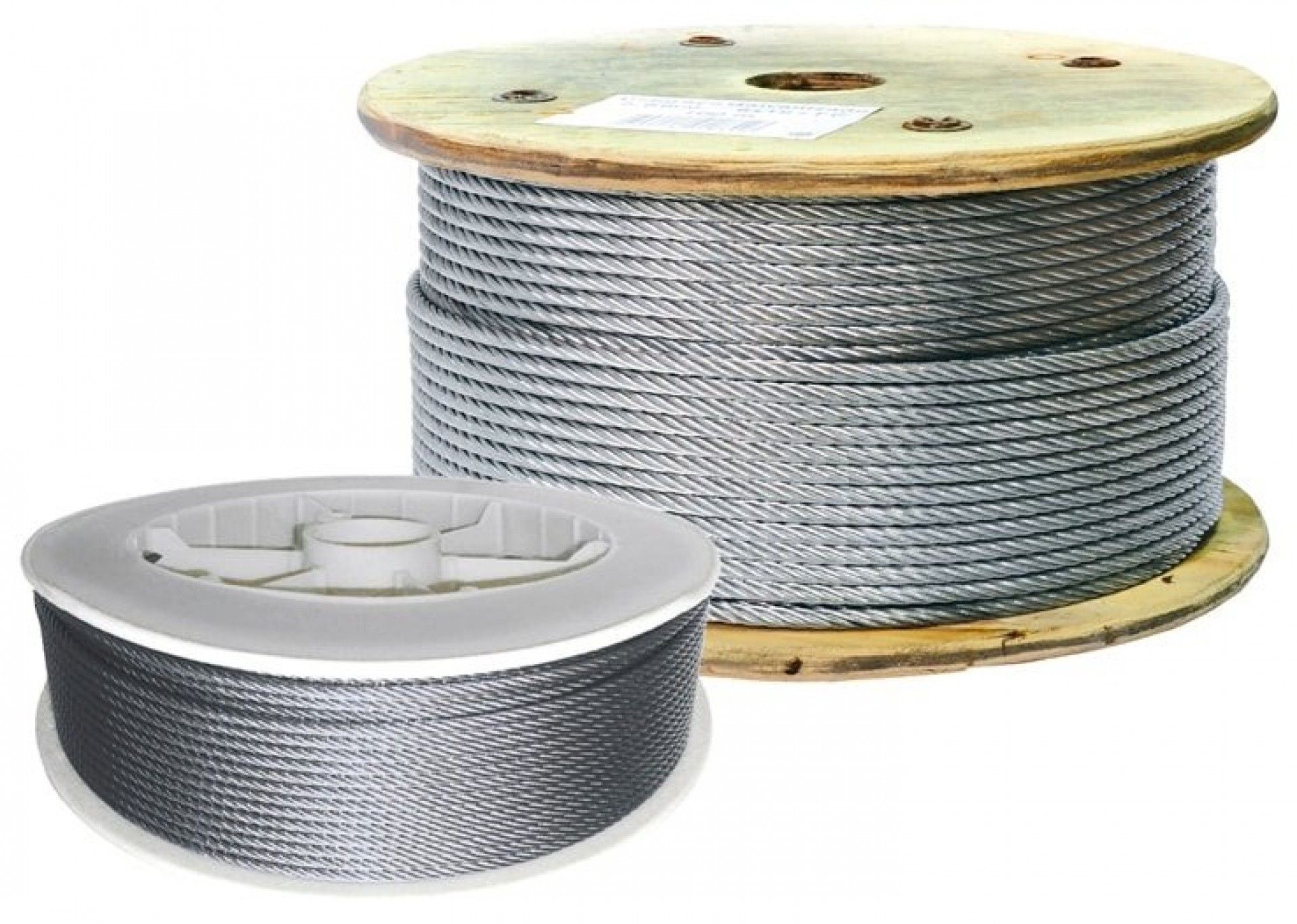 Cabo aço galv. anti-giratório MacFer WRG 19x7 4mm 150m refª 018.0060 MACFER