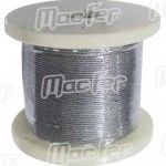 Cabo aço galv. MacFer WRG 7x7 1,5mm refª 018.0024 MACFER Cabo aço galv. MacFer WRG 7x7 1,5mm refª 018.0024 MACFER