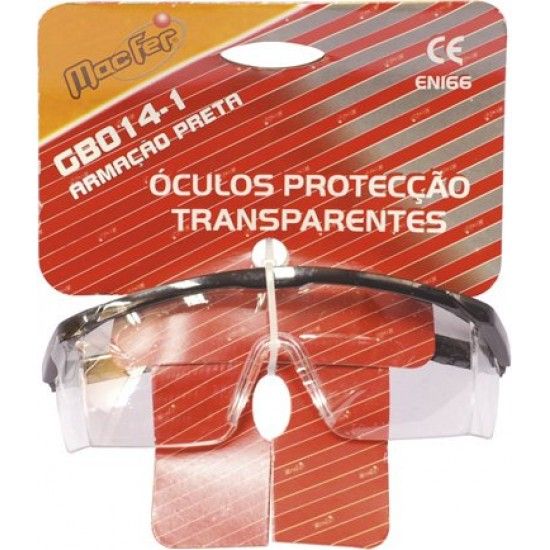 Óculos prot. MacFer QB1207 trans. refª 017.0015 MACFER Óculos prot. MacFer QB1207 trans. refª 017.0015 MACFER